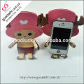 Best promotion gift hot selling cute cartoon shaped pvc mobile phone holders